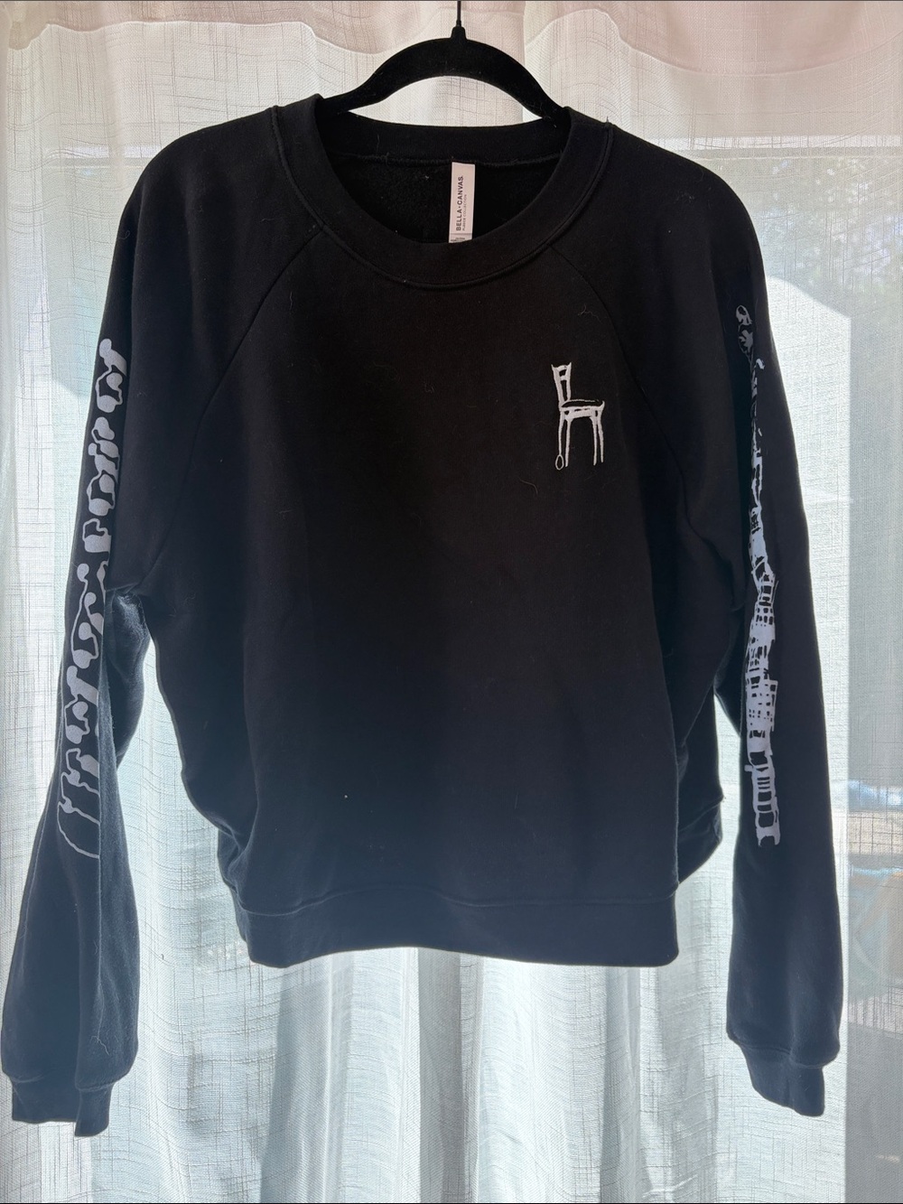 Mitski Tour Cropped Crewneck sz L